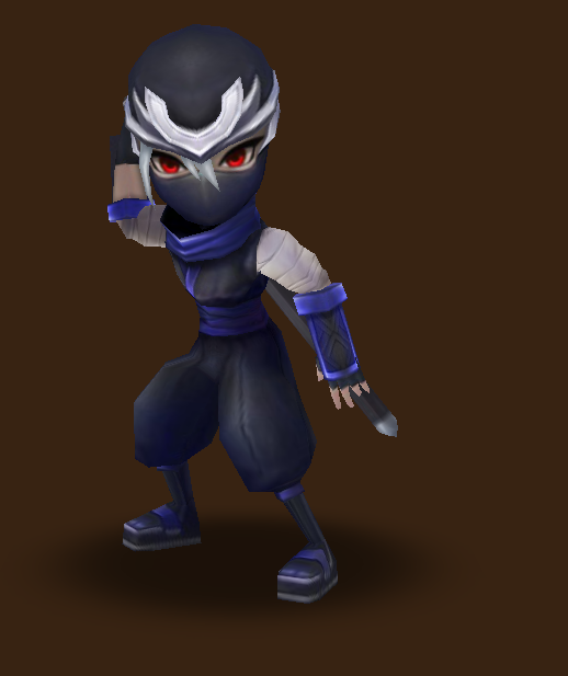 Ninja noir « Han »