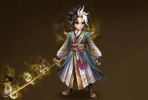 Light Azure Dragon Swordsman