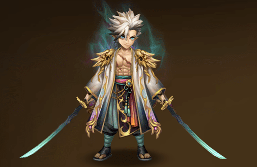 Light White Tiger Blade Master