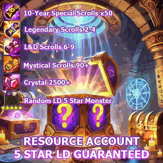 Resource Account LD 5 Star Guaranteed!